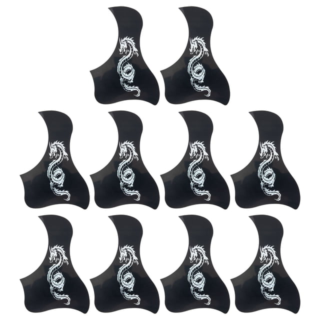 BESTYASH 10Ud Lámina Autoadhesiva Para Guitarra Con Original Y Material Resistente