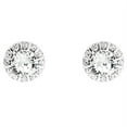 thumbnail image 2 of Cubic Zirconia Post Earrings, 2 of 2