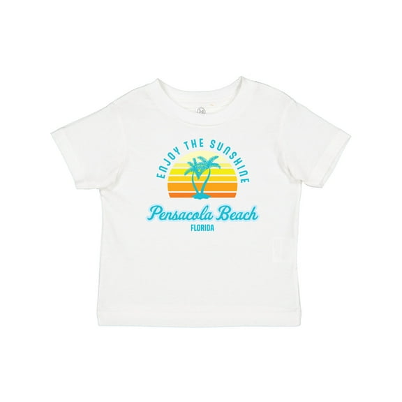 Inktastic Summer Enjoy the Sunshine Pensacola Beach Florida in Blue Boys or Girls Baby T-Shirt