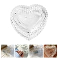 thumbnail image 2 of Valentine's Day Gift Box Glass Heart Box Glass Storage Box Heart Hand Box, 2 of 8