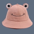 thumbnail image 2 of Femmes Casual Mignon Animal Randonnée Pêche Chapeau Seau Chapeau Vert, 2 of 2