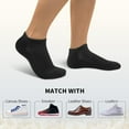 thumbnail image 7 of 8 Pack Mens Ankle Socks Low Cut Comfort Casual Socks Size 10-13/13-15, 7 of 7