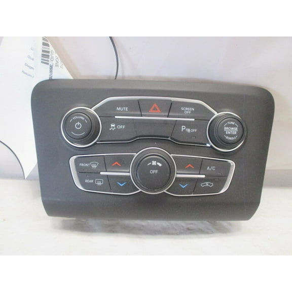 Pre-Owned 2017 2018 2019 2020 2021 Dodge Charger AC Heater Temperature Control Unit OEM - Verify Specific Vehicle Fitment In Description - (Good)