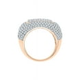 thumbnail image 2 of KATARINA Diamond Anniversary Ring in 14K Rose Gold (2 3/4 cttw, I-J, I1-I2) (Size-6), 2 of 3