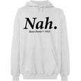 thumbnail image 2 of OXI Hoodie Sweatshirt - Nah Rosa Parks TM 1995, Basic Casual Hoodie for Men's and Women Fleece Hoodie Long Sleeve - White 3X-Large, 2 of 3