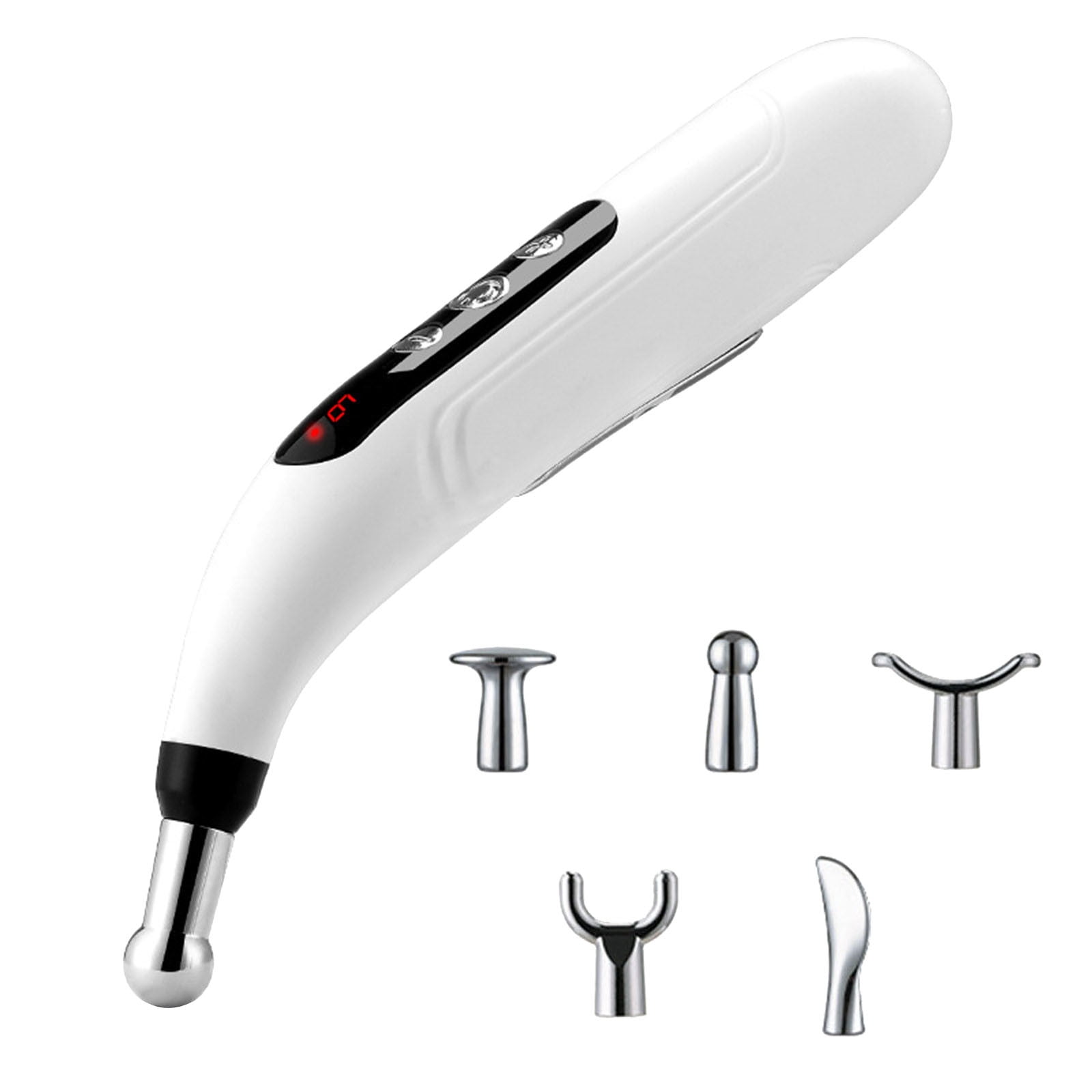 OugPiStiyk Mini Massager for Muscles, Rechargeable Pen Electronic Acupoint Dredging intelligent Acupoint Searching and Tendon Pulling Physiotherap instrument