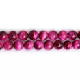 thumbnail image 6 of K-KED Pink Tiger‘s Eye Gemstone 6/8/10/12mm Round Loose Beads For Delicate Jewelry Making 15"-12 mm, 6 of 6