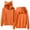 Orange, variant on Girls Zip up Hoodie Cute Long Sleeve Cat Jacket Kids Kitten Ear Hooded Sweatshirt with Pocket Teens Fall Clothes