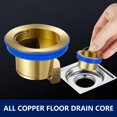 thumbnail image 4 of Tapón De Sello Seal Stopper Plug and Play Floor Drain Cover Accesorios de baño (Oro) Libre de BPA, 4 of 9