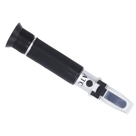 Medidor De Salinidad, Refractómetro De Salinidad Resistente Al Desgaste Fácil De Usar Compensación Automática De Temperatura Compacto 0-100 PPT 1.000-1.070 Para Acuario