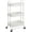 White, variant on 3-Tier Rolling Utility or Kitchen Cart - White