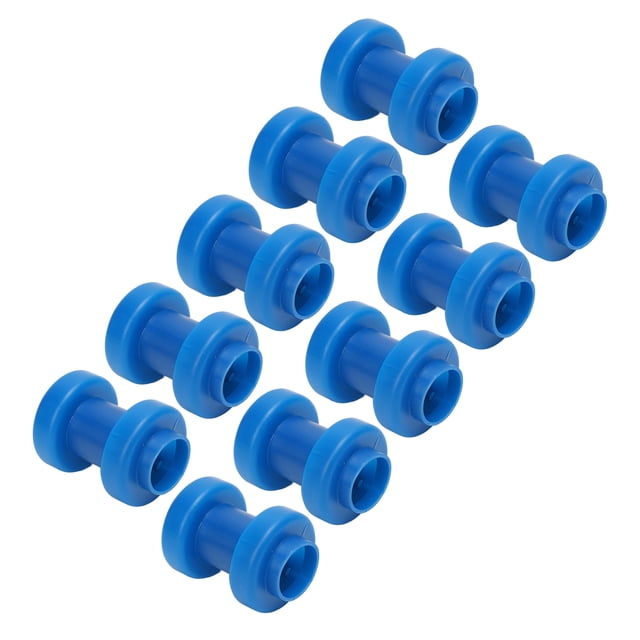 Cache d'Extrémité de Tube d'Enceinte de Trampoline, 10 Pcs Cache d'Extrémité de Poteau d'Enceinte de Trampoline Portable Robuste pour Filet de Sécurité