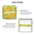 thumbnail image 5 of Gukieu Cute Turtle Print Leather Tissue Box, PVC Waterproof Velcro Opening and Closing Square Tissue Box Holder, Suitable for Home and Office Decoration, 5 of 7