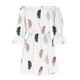 thumbnail image 3 of WILLBEST Vestidos Casuales Vestidos de Verano para Mujer 2022 Playa Sexy Hombros Descubiertos Túnica Casual Suelta Manga Mini Vestido Floral Chica, 3 of 3