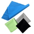 thumbnail image 4 of Paquete de 6 paños de limpieza negro de un solo color 14,5*17,5, 4 of 6