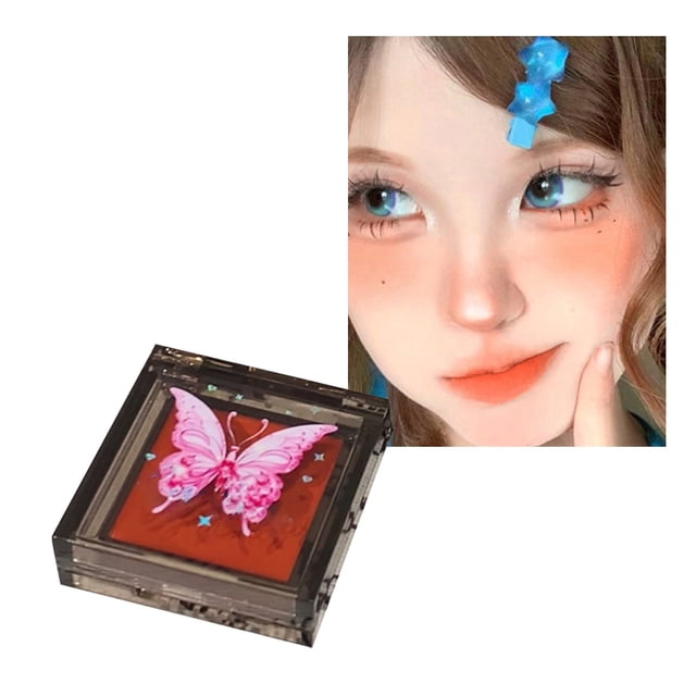 Wear Blusher 6 Colors Wearable Mute Color Powder Airy And Blurring Finish Soft Blendable And Buildable Natural Cheek Makeup Vegan, Makeup White Blusher