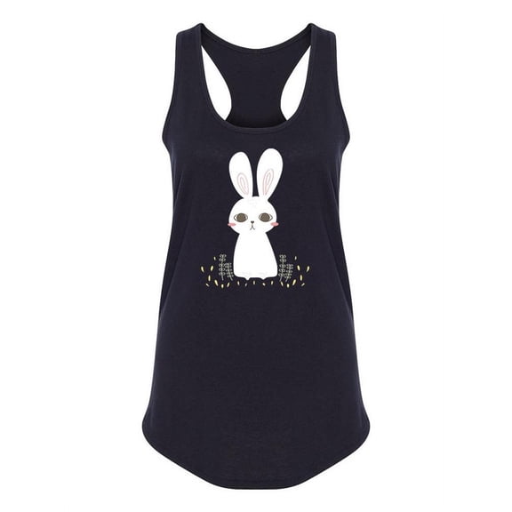 Cute Rabbit Design. Tank Women -Image by Shutterstock, Female x-Small