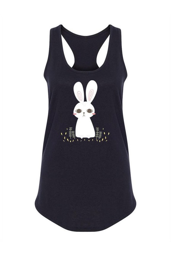 Cute Rabbit Design. Tank Women -Image by Shutterstock, Female x-Small