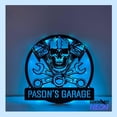thumbnail image 3 of Handmadetneonsign Garage Skull Metal Sign, Repair Tool Metal Light, Garage Wall Art, Home Wall Decor 78641, 3 of 5