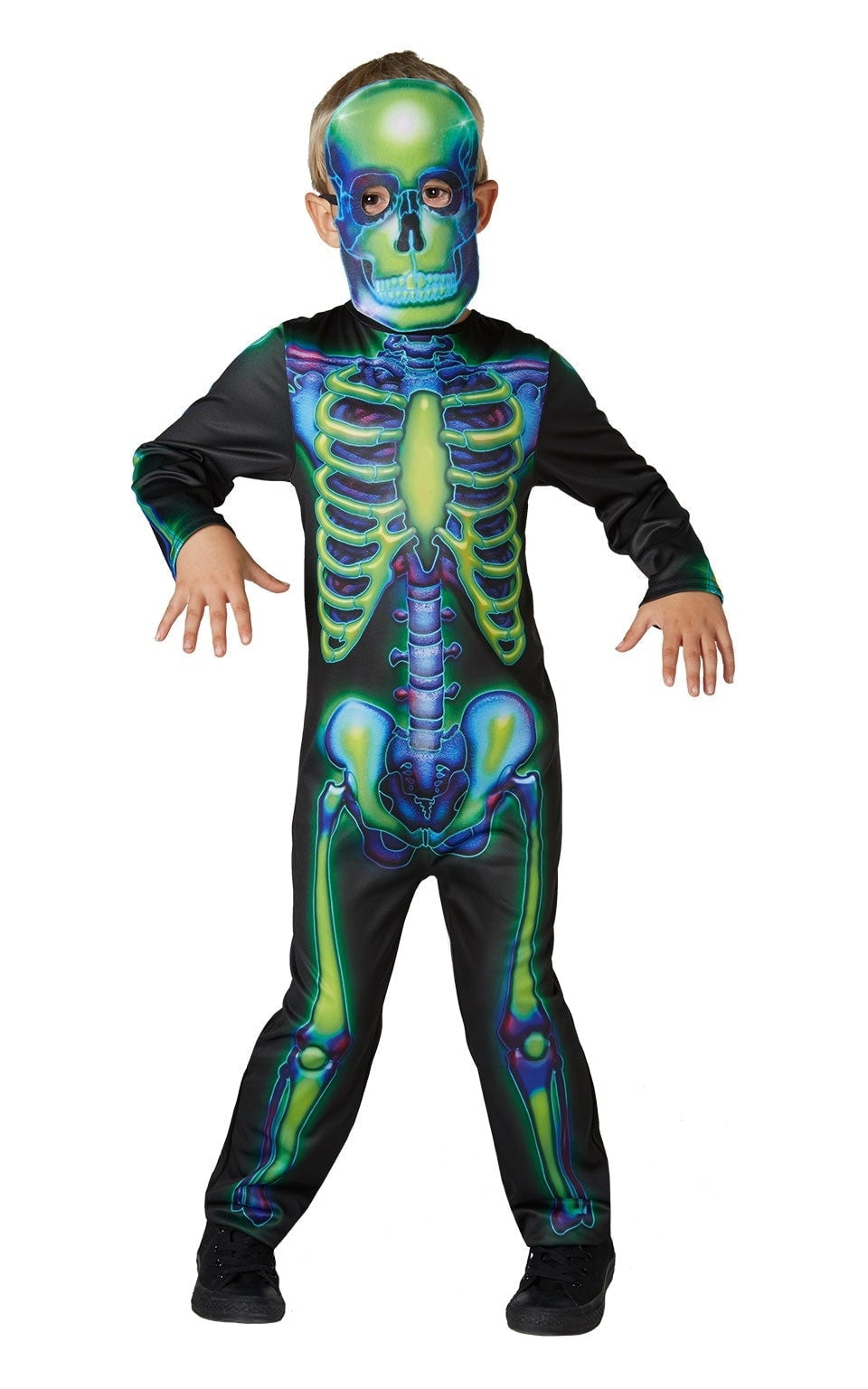 Neon Skeleton Costume