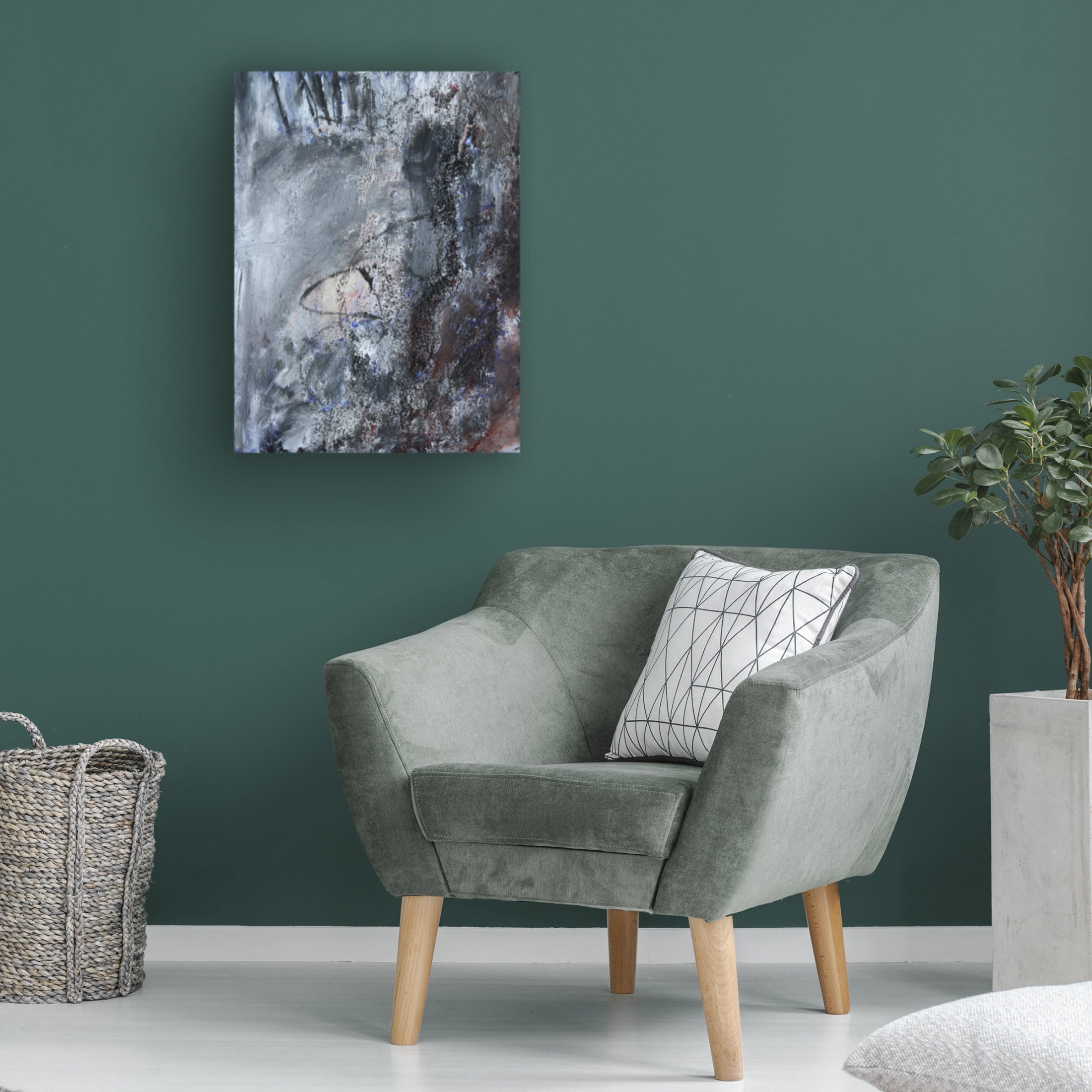 Canvas Wall Art - Deb Chaney 'Dw Vi' Wall Art for Living Room, Bedroom, or Office Décor by Trademark Fine Art - 35 x 47 Inches