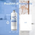 thumbnail image 3 of Waterdrop WD-G3-N2RO Filter, 2-year Lifetime, Replacement for WD-G3-W Reverse Osmosis System, 3 of 3