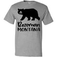 thumbnail image 3 of Inktastic Bozeman, Montana Black Bear Silhouette T-Shirt, 3 of 5