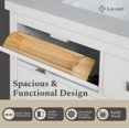 thumbnail image 4 of Lavanti Oakford Solidwood 60-inch Bathroom Vanity with Sink - Stylish White, 4 of 7