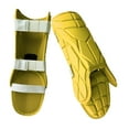 thumbnail image 2 of koolsoo Baseball Batter Leg Guards Foot Guards Adults Multifunction Comfortable Equipment Gear Ergonomic Adjustable Shin Protection Yellow, 2 of 9