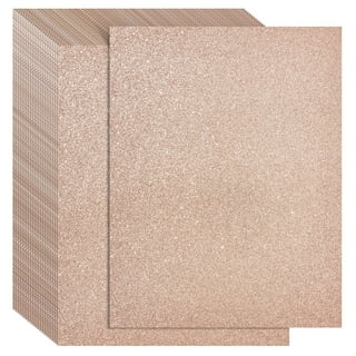 Paper Rose - A5 Shimmer Cardstock - Blush Pink - 10 Pack