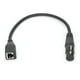 thumbnail image 1 of Cable XLR, Estructura Razonable, PVC, Mano De Obra Fina, Cable XLR De Cobre Sin Oxígeno A RJ45 Para Uso General Para Uso Profesional, 1 of 7