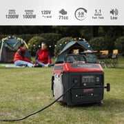 PowerSmart 1200 Watts Gasoline Powered Portable Outdoor Inverter Generator,PS50