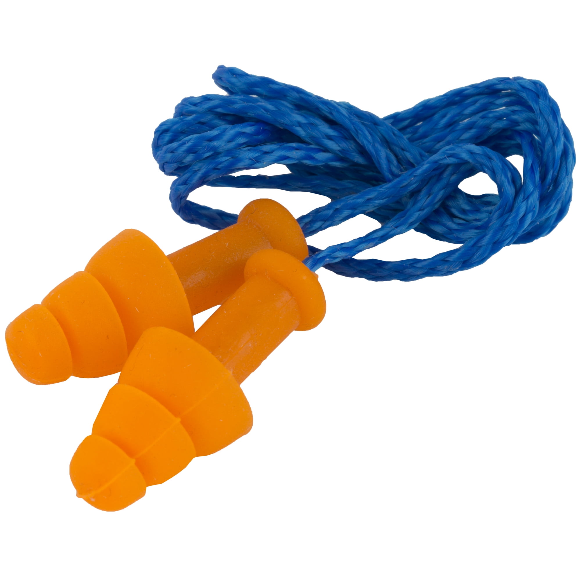 HOWARD LEIGHT MULTIPLE USE SMART FIT EARPLUGS 25 DB BLUE CORD/ORANGE PLUGS