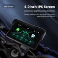 thumbnail image 4 of fastboy Motorcycle 5Inch IPS Touch Screen Car Play And Android Auto Portable Digital Motorcycle Durable No tire pressure, 4 of 6