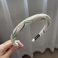 thumbnail image 4 of Mignon Solide Simple Couvre-Tulipe Bandeau de Cheveux de Partie pour les Femmes et les Filles-3pack, 4 of 5