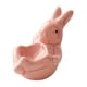 thumbnail image 2 of Huevera de Conejo de Cerámica, Soporte para Huevos de de Pascua, Figura de Mesa de Pascua para Huevos Duros, Soporte para Huevos para Almuerz Rosa, 2 of 8