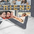 thumbnail image 6 of Custom Blanket with Picture Customized Blankets with Photos Personalized Gifts for Birthday Anniversary Christmas New Year, 10 Photos, 50x60 Inch(Minky Fleece), 6 of 6