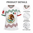 thumbnail image 5 of 2026 New Mexico Soccer Jersey Men, Mexican Jersey Soccer T-Shirt, Jersey De Mexico Crew Neck Short Sleeve Football Shirt, Athletic Training Uniform for Adult, 5 of 8