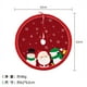 thumbnail image 5 of RV 4 piezas 2022 nuevo vestido de árbol de Navidad cuatro piezas de diferentes impresiones creativas y exquisitas decoración de base de árbol impresa suministros de Navidad decoración diámetro 60 cm oso de fresa Electrónica, 5 of 5