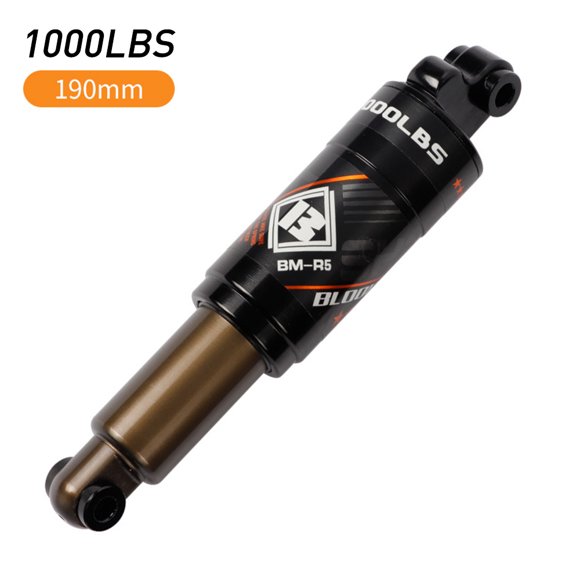 BLOOKE Shock Absorber,Oil Absorber Mountain 190mm (7.5'') X Screws Kit 190mm Rear Absorber Kit 190mm (7.5'') Absorber Mountain Bike Absorber Alloy Mtb Alloy Mtb Rear Absorber Suspension With Eryue