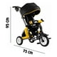 thumbnail image 4 of Triciclo Evolutivo Para Niños Semi-Plegable Asiento 360° Amarillo, 4 of 4