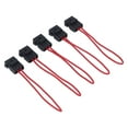 thumbnail image 3 of Paquete De 5 Portafusibles De Cuchilla Automotriz Con Fusible De 15 A, Portafusibles En Línea Impermeable De 14 AWG, 30 A, 3 of 7
