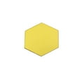 thumbnail image 4 of 12pcs/set 3D Mirror Hexagon Removable Wall Sticker Decal Home Decor Art DIY - Gold - 46x40x23mm, 4 of 7