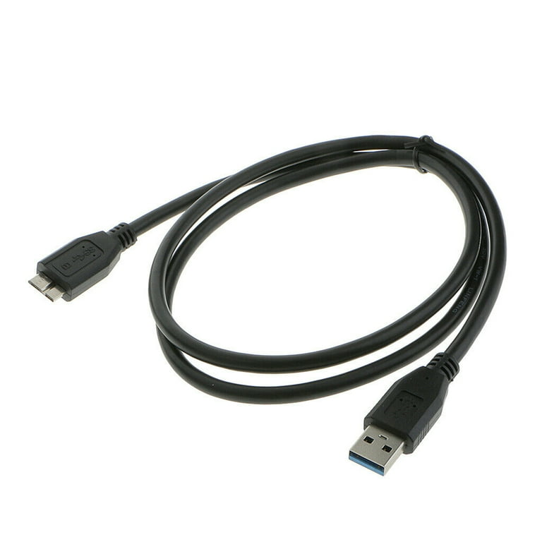 Grofry USB 3.0 Male A to Micro B Cable Cord for External Hard Disk Drive  HDD,0.3M,USB 3.0 to Micro B Cable 