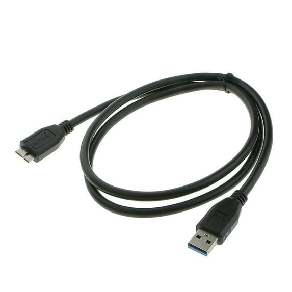 Grofry USB 3.0 Male A to Micro B Cable Cord for External Hard Disk Drive HDD,1.5M,USB 3.0 to Micro B Cable