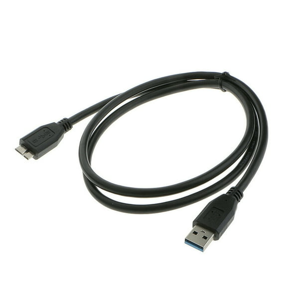 Grofry USB 3.0 Male A to Micro B Cable Cord for External Hard Disk Drive HD,USB 3.0 to Micro B Cable
