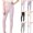Beige, variant on YUANxueke High Waist Layering Pants for Girls Elastic Yoga Leggings Casual Slim Fit Stretch Basic Layer Pants,Beige,3-4Years