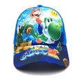 thumbnail image 1 of Gorra con visera de protección solar impresa Super Mario, gorra de béisbol para exteriores para niños y niñas, 1 of 2