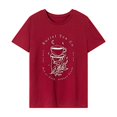 thumbnail image 1 of Camiseta para mujer Trajes de verano Camiseta básica para regalo del día de San Valentín de la calle XL, 1 of 7