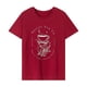 thumbnail image 1 of Camiseta para mujer, ropa de verano, camiseta básica femenina para el trabajo, oficina, uso diario Rojo, 1 of 7
